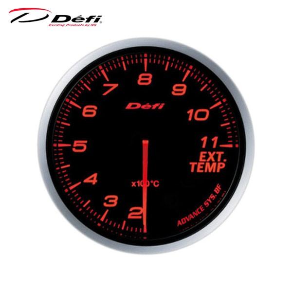 Defi デフィ Defi-Link Meter ADVANCE BF Φ60 排気温度計 200℃〜1100℃ アンバーレッド