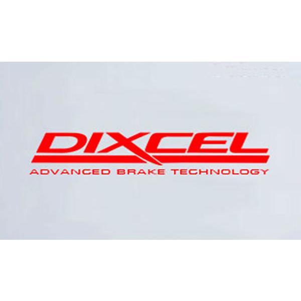 DIXCEL ディクセル ステッカー 転写 レッド W260x50｜auto-craft