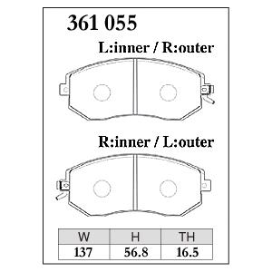 DIXCEL S-Type ブレーキパッド ZC6/ZN6 フロント Amazon | DIXCEL ディクセル ブレーキパッド Zタイプ フロント用