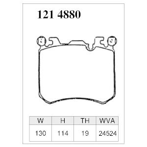 DIXCEL ディクセル ブレーキパッド Zタイプ フロント用 BMW X6(F16 