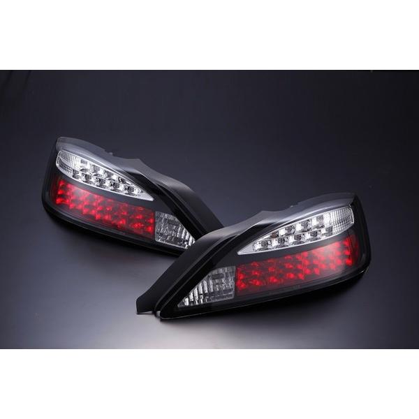 D-MAX LEDテールランプ LEDウィンカータイプ ブラック 左右セット