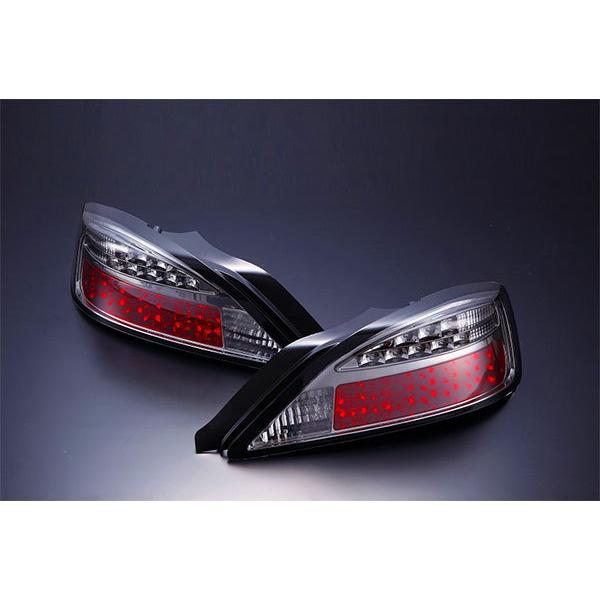 D-MAX LEDテールランプ LEDウィンカータイプ スモーク 左右セット