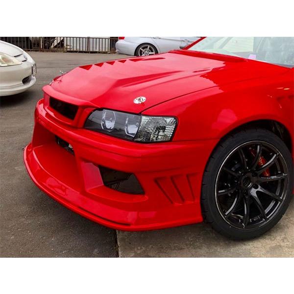 D-MAX レーシングスペック フロントバンパー チェイサー JZX100 H8.9