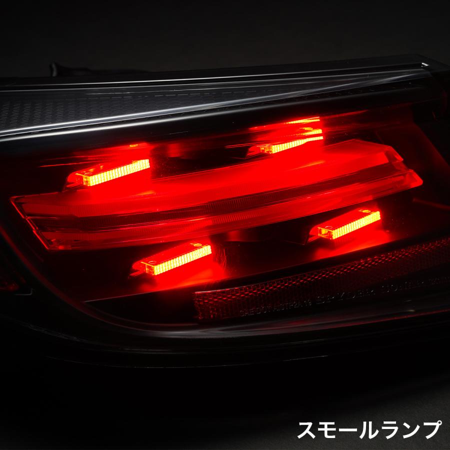 D-MAX LEDテールランプ ウィンカーシーケンシャルタイプ ブラック GR86