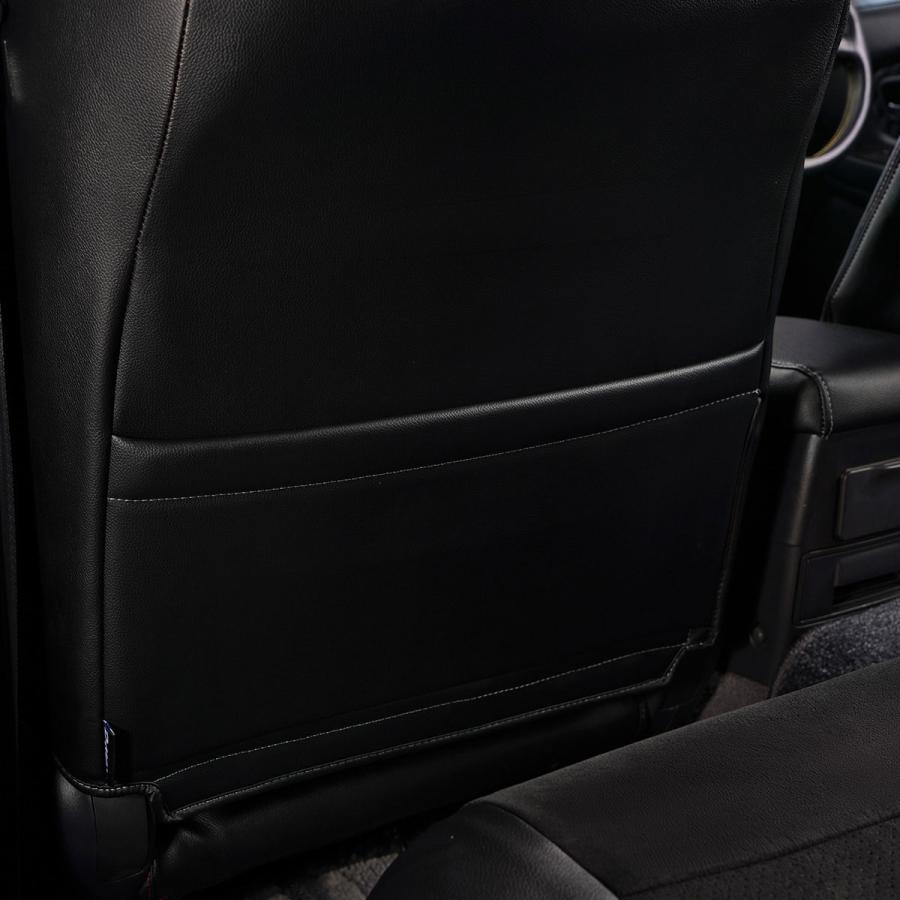 D-MAX シートカバー ブラック×ホワイト 助手席のみ マークII ツアラーV