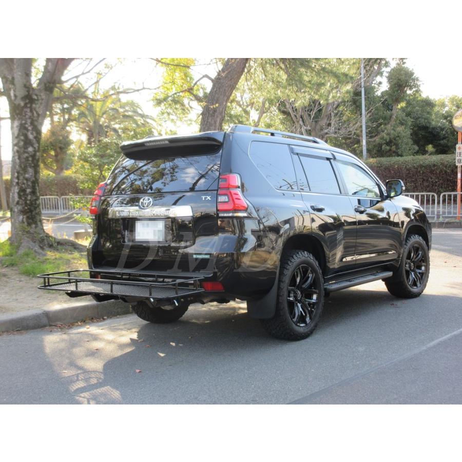 DMD ヒッチメンバー2本出し(背面キャリア) E級 ランドクルーザー