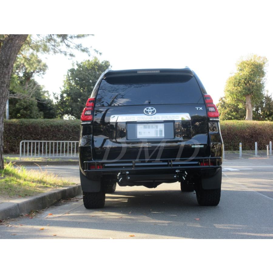 DMD ヒッチメンバー2本出し(背面キャリア) E級 ランドクルーザープラド