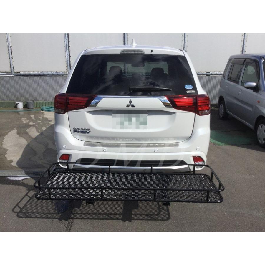 DMD ヒッチメンバー2本出し(背面キャリア) E級 アウトランダーPHEV