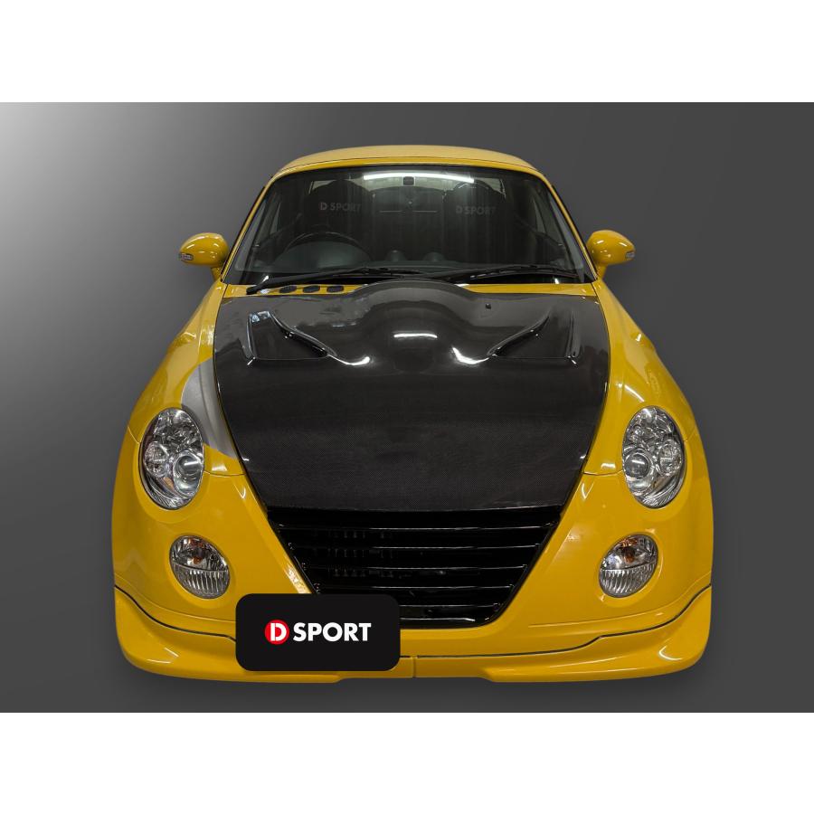 D-SPORT フロントグリル 黒塗装済 コペン L880K 02.06〜12.08 個人宅配