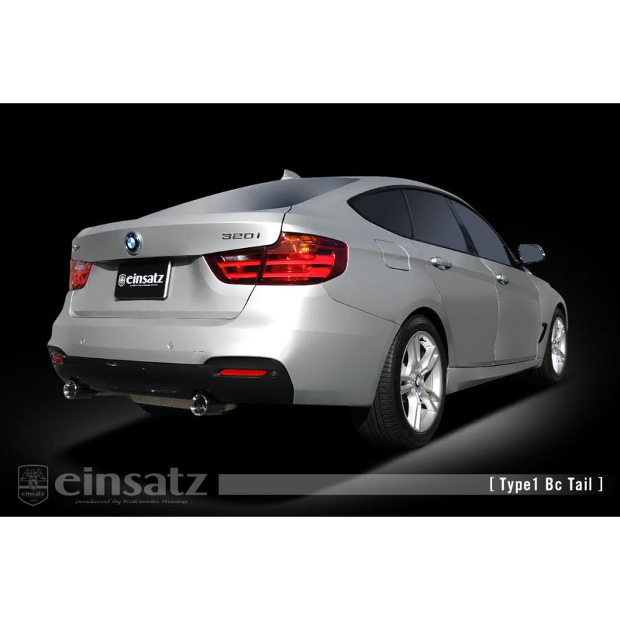 einsatz マフラー s-622 Type1 ブラッククローム BMW 3シリーズ F34