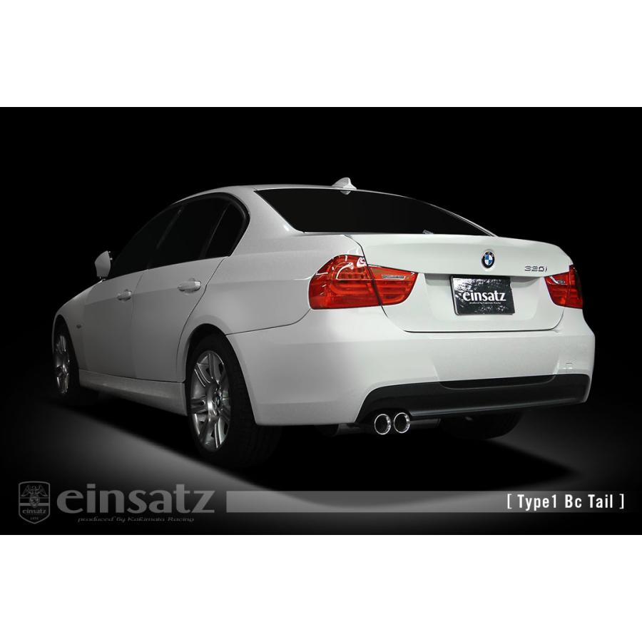 einsatz マフラー s-622 Type1 チタンフェイス BMW 3シリーズ セダン 