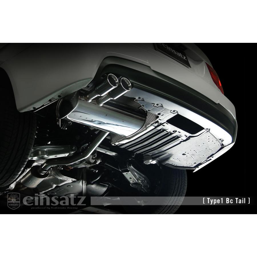 einsatz マフラー s-622 Type1 ブラッククローム BMW 3シリーズ E91 