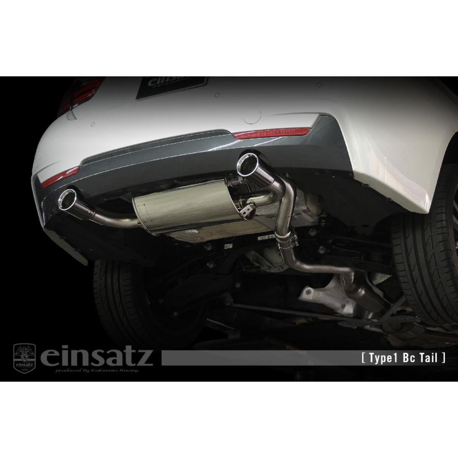 einsatz マフラー s-622 Type1 ブラッククローム BMW 4シリーズ F36 4D20 B48B20A FR 16/4〜 8AT [420i グランクーペ Mスポーツ] 北海道・離島は要確認の画像