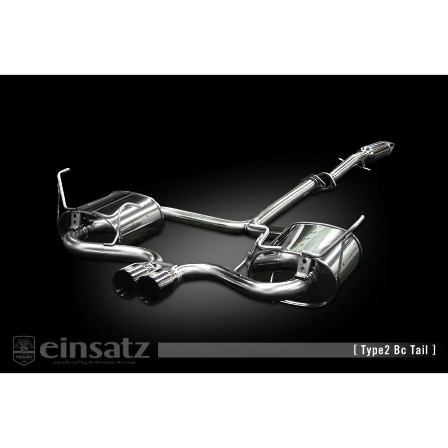 einsatz マフラー s-622 Type2 ブラッククローム BMW MINI 3ドア(R53