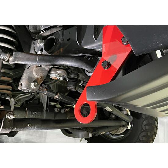 ジープ・ラングラー JL強化フロントトーイングフック マウントブラケットセット ジープ・ラングラー JL強化フロントトーイングフック マウント