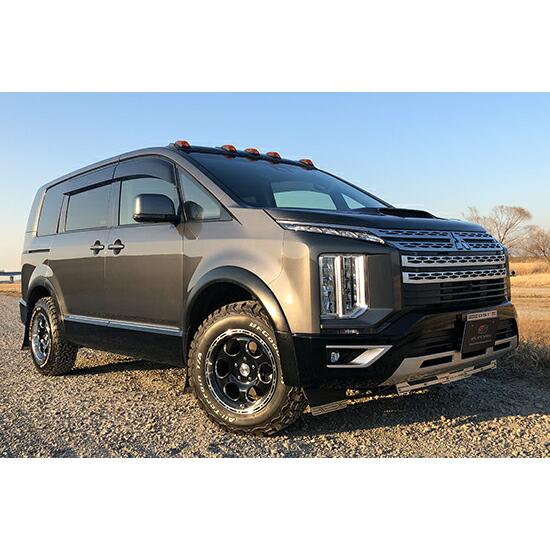 ELFORD エルフォード オーバーフェンダー ワイド量F20mm/R10mm デリカD