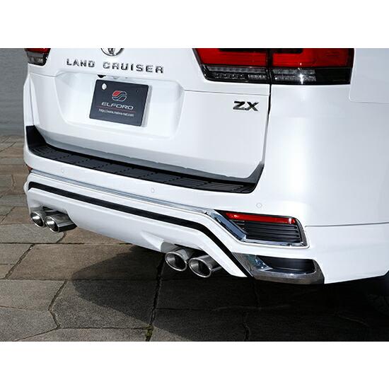 ELFORD エルフォード スプリット4本出しマフラー タイプW (オーバル