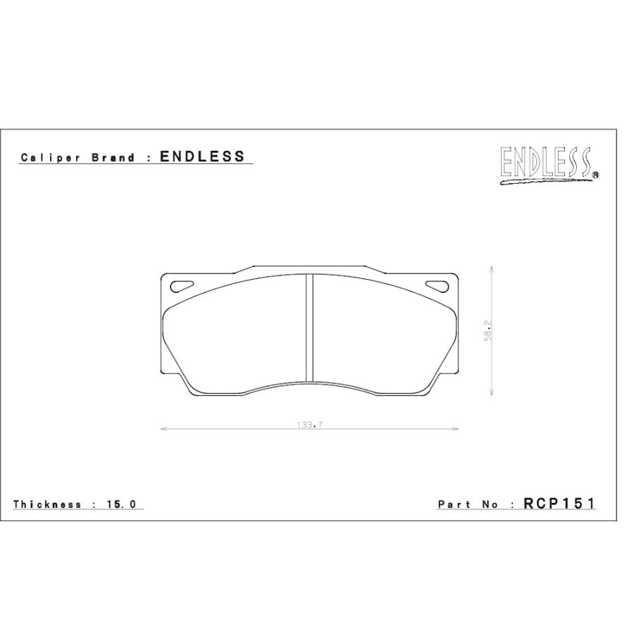 エンドレス キャリパー システムキット 4POT シビック TYPE R EK9|auto-craft|03