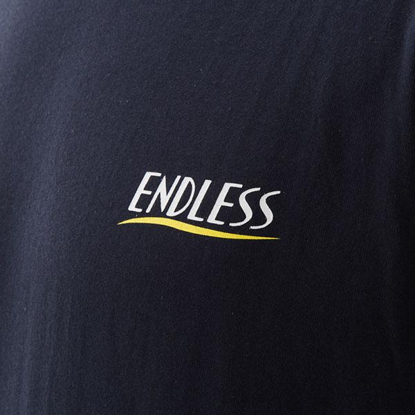 ENDLESS（エンドレス） Newロゴ Tシャツ ネイビー Mサイズ GTSED-NBM