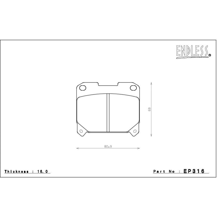 エンドレス】 タイプドリフト 初期制動重視タイプ セリカ ST205