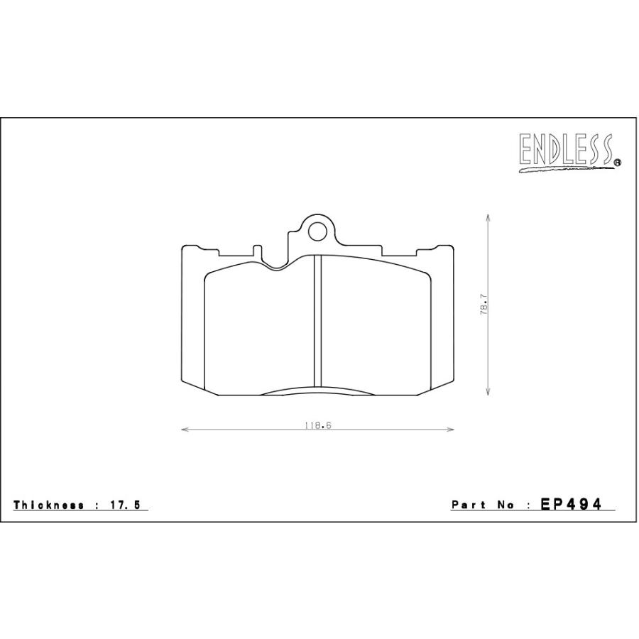 ENDLESS エンドレス ブレーキパッド SSMプラス フロント用 レクサス