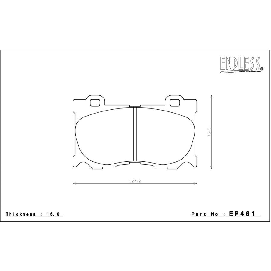ENDLESS エンドレス ブレーキパッド SSS フロント用 スカイライン RV37 