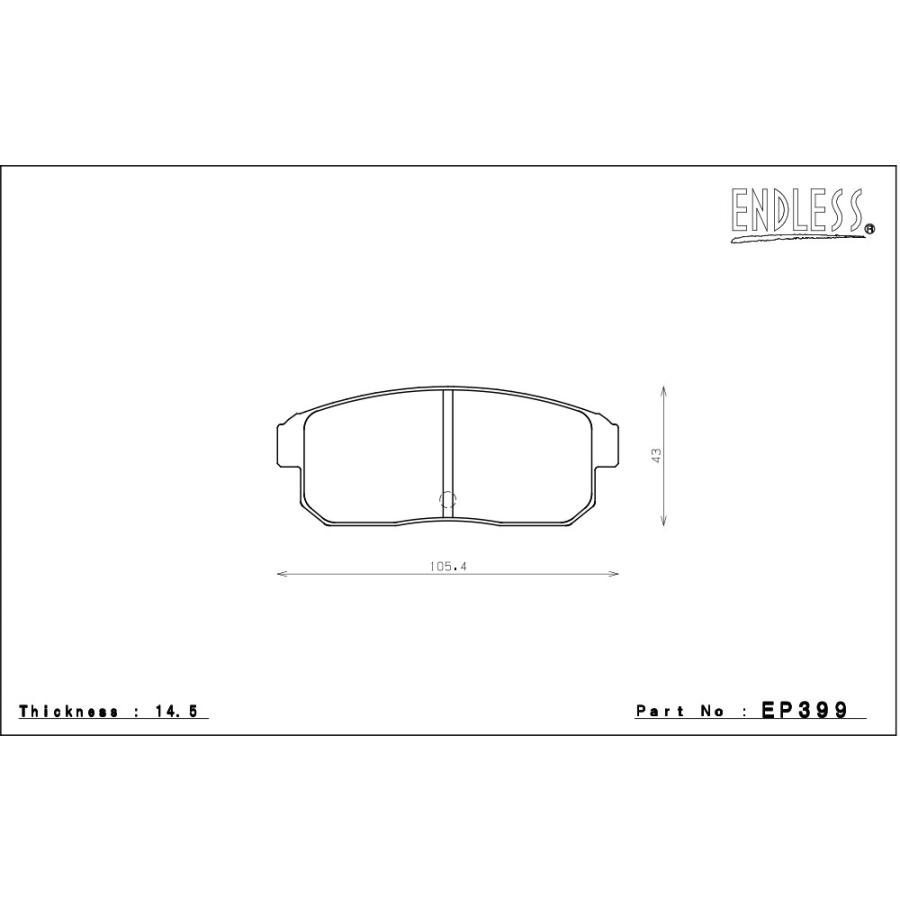 ENDLESS（エンドレス） ブレーキパッド MX72 1台分前後セット