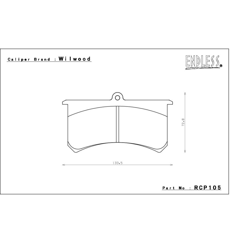 ENDLESS（エンドレス） ウィルウッド製 レーシングキャリパー用