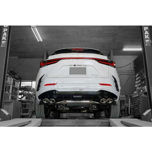 Lexus NX350Ｆスポーツ専用 EXART製チタンテール4本出しマフラー EXART ONE マフラー チタンテール レクサス NX350 5BA-TAZA25