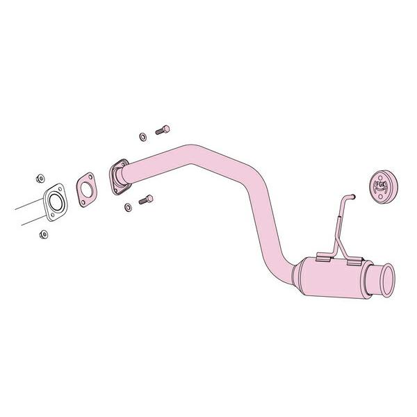 FUJITSUBO（フジツボ） マフラー A-K タント DBA-L375S H19.12〜H25.10