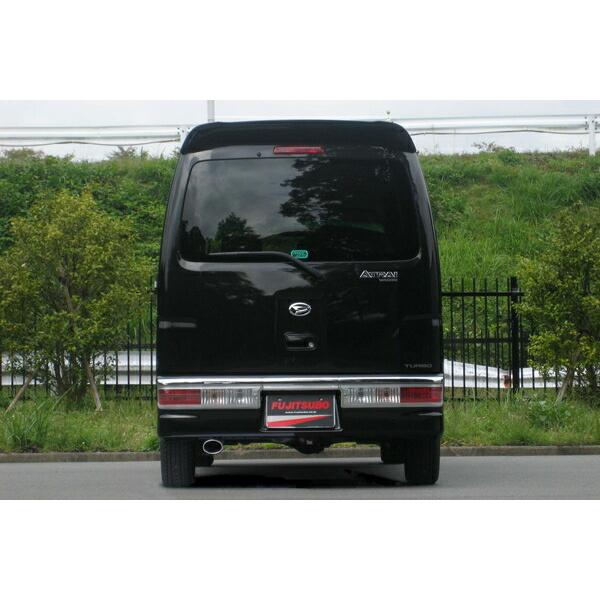 FUJITSUBO フジツボ マフラー A-K アトレーワゴン ABA-S321G H19.9〜H27.4 KF-DET カスタム ターボ 2WD 受注生産品 ※個人宅発送可の画像