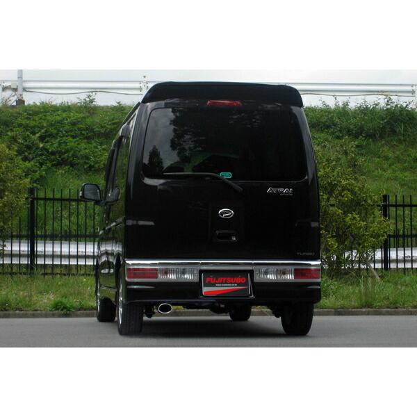 FUJITSUBO フジツボ マフラー A-K アトレーワゴン ABA-S321G H19.9〜H27.4 KF-DET カスタム ターボ 2WD 受注生産品 ※個人宅発送可の画像