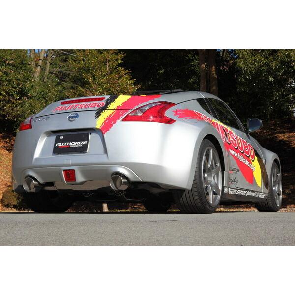 FUJITSUBO フジツボ マフラー A-R フェアレディZ CBA-Z34 H20.12〜H29.7 VQ37VHR ※個人宅発送可の画像