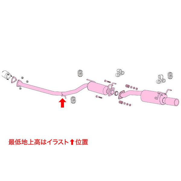 FUJITSUBO フジツボ マフラー A-RM シビック ABA-FD2 H19.3〜H22.8 K20A タイプR ※個人宅発送可の画像