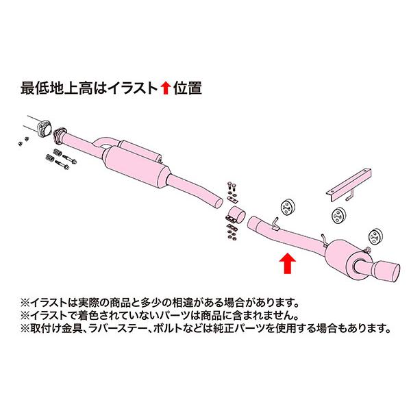 FUJITSUBO フジツボ マフラー A-RM BRZ 3BA-ZD8 R3.7〜 FA24 2.4 ※個人宅発送可の画像