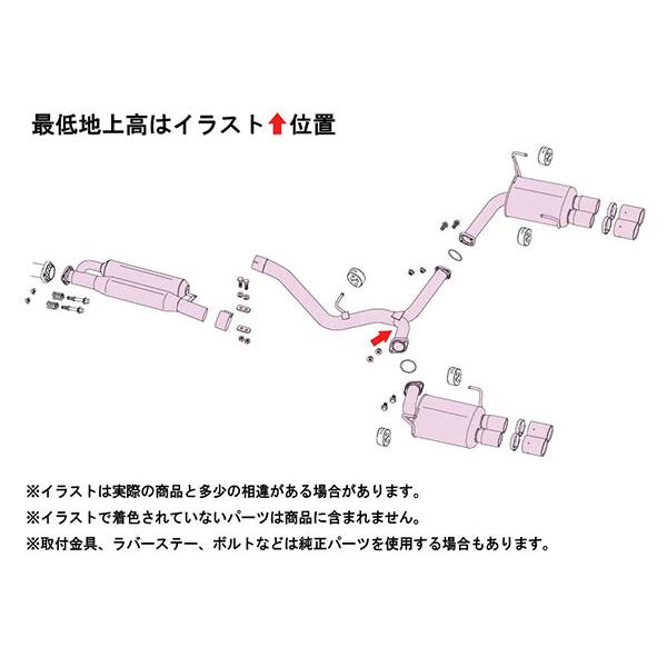 のあり様・専用 FUJITSUBO フジツボ マフラー A-RM+c WRX S4 5BA-VBH R3.11