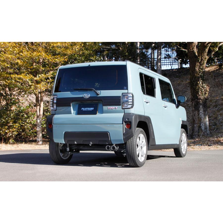 FUJITSUBO フジツボ マフラー A-K タフト 6BA-LA900S R2.6〜R4.9 KF NA 2WD ※個人宅発送可の画像