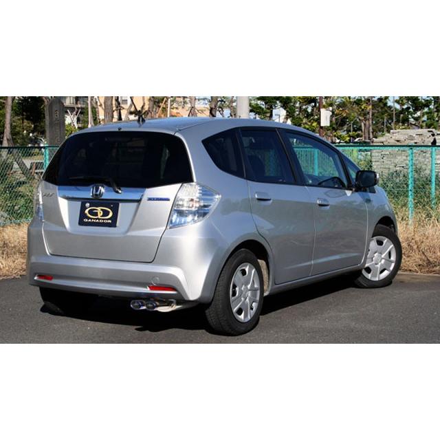 ガナドール マフラー PASION フィットハイブリッド DAA-GP1 2010/10〜2013/8 LDA (1339cc) [標準バンパー] 個人宅配送 沖縄・離島は要確認