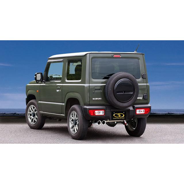 GANADOR マフラー Vertex 4WD/SUV ジムニー 3BA-JB64W H30/7