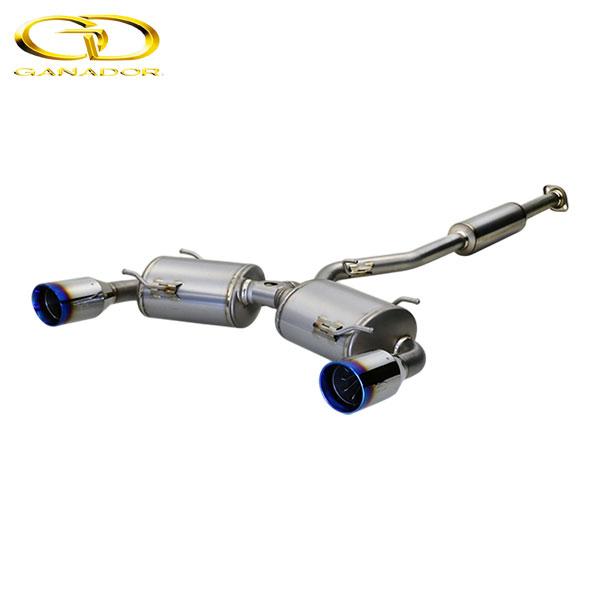 GANADOR マフラー Vertex Sports GR86 3BA-ZN8 R3/10- FA24 6AT RZ/SZ 