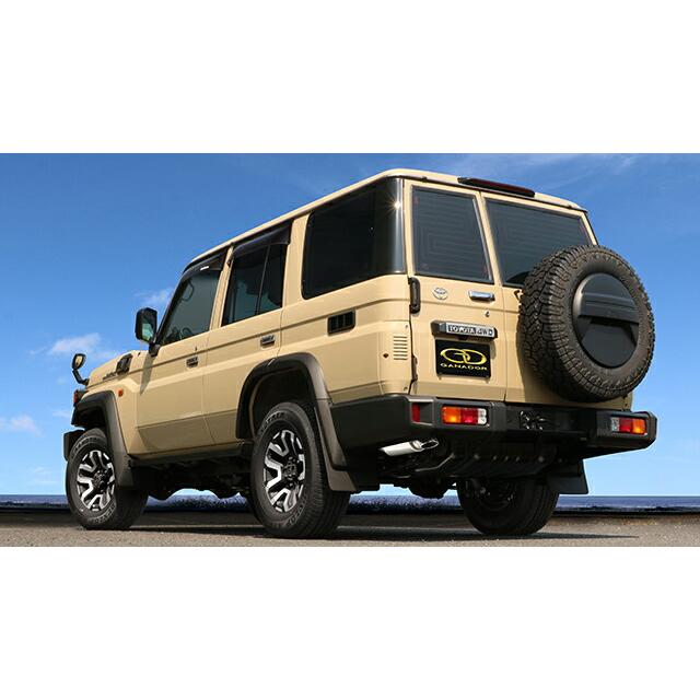 GANADOR マフラー Vertex 4WD/SUV ランドクルーザー70(再再販 GANADOR マフラー Vertex 4WD/SUV ランドクルーザー70(再再販