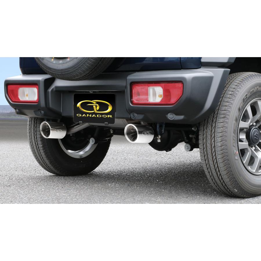 JB23W ジムニー ガナドールマフラー GANADOR（ガナドール） 2026年春予定 マフラー Vertex 4WD/SUV