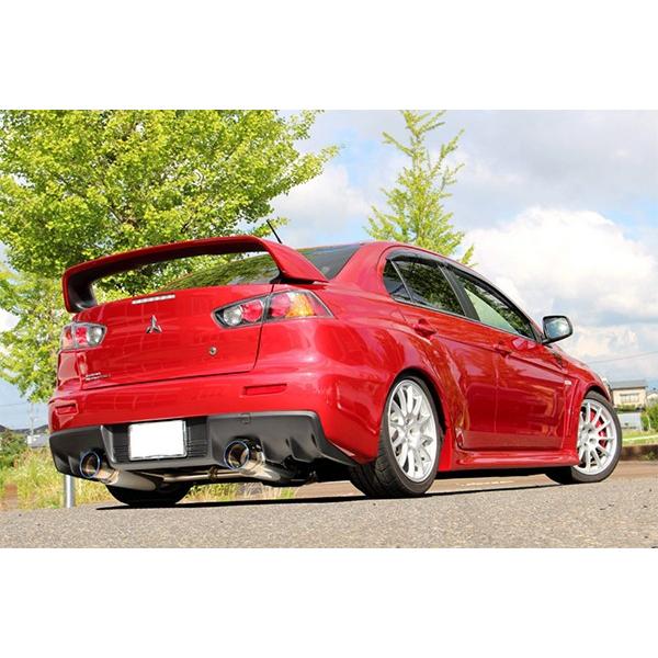 GP SPORT EXAS EVOTUNE MUFFLER ランエボ10 エボX EVO Tune ランサーエボリューションX CZ4A SST車専用 | マフラー