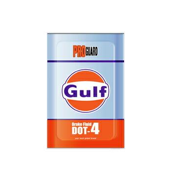 Gulf Brake Fluid DOT-4 ガルフ ブレーキフルード 18L Gulf ガルフ プロガード ブレーキフルード 18L 1本 (DOT4) : オート