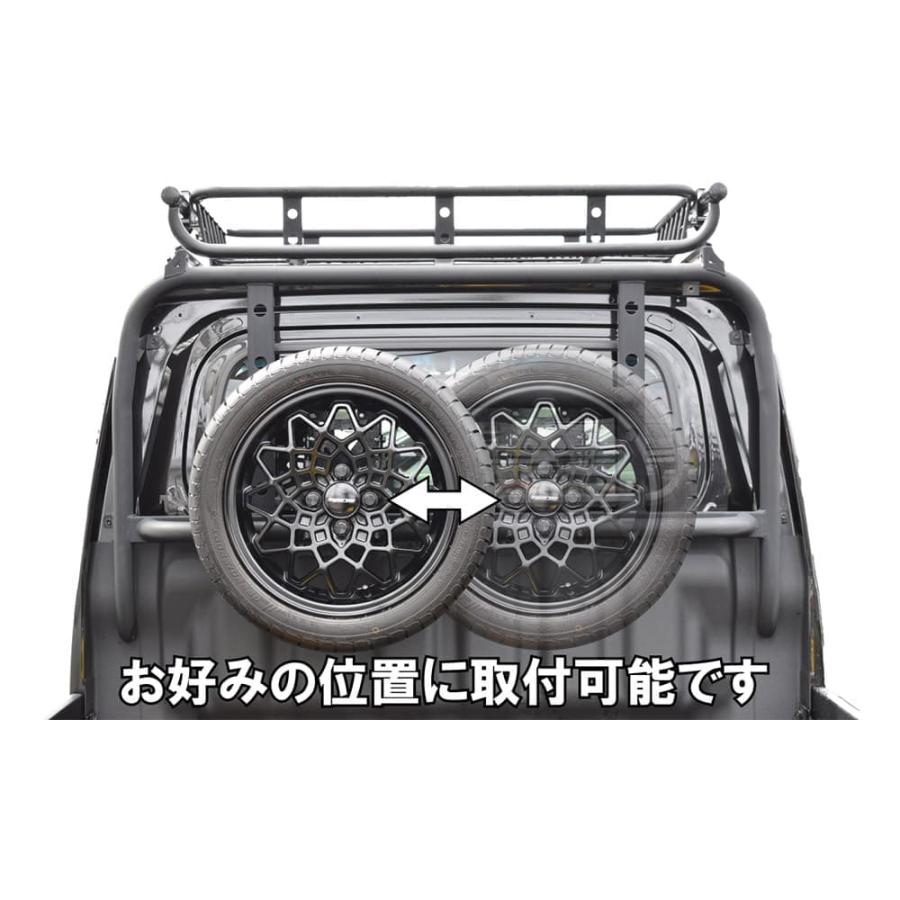 HARD CARGO（ハードカーゴ） スペアタイヤキャリア 4穴PCD100（M12×P1