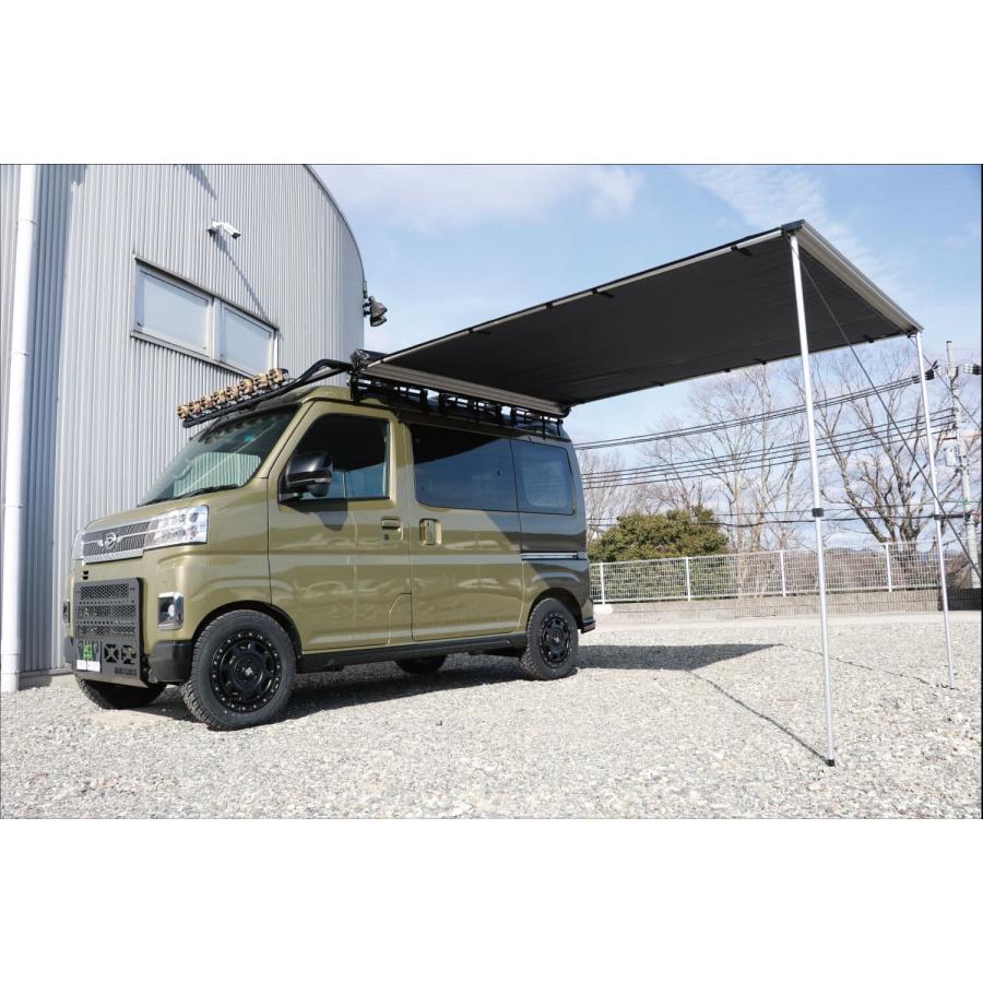 HARD CARGO（ハードカーゴ） サイドオーニング（バン専用） ブラック