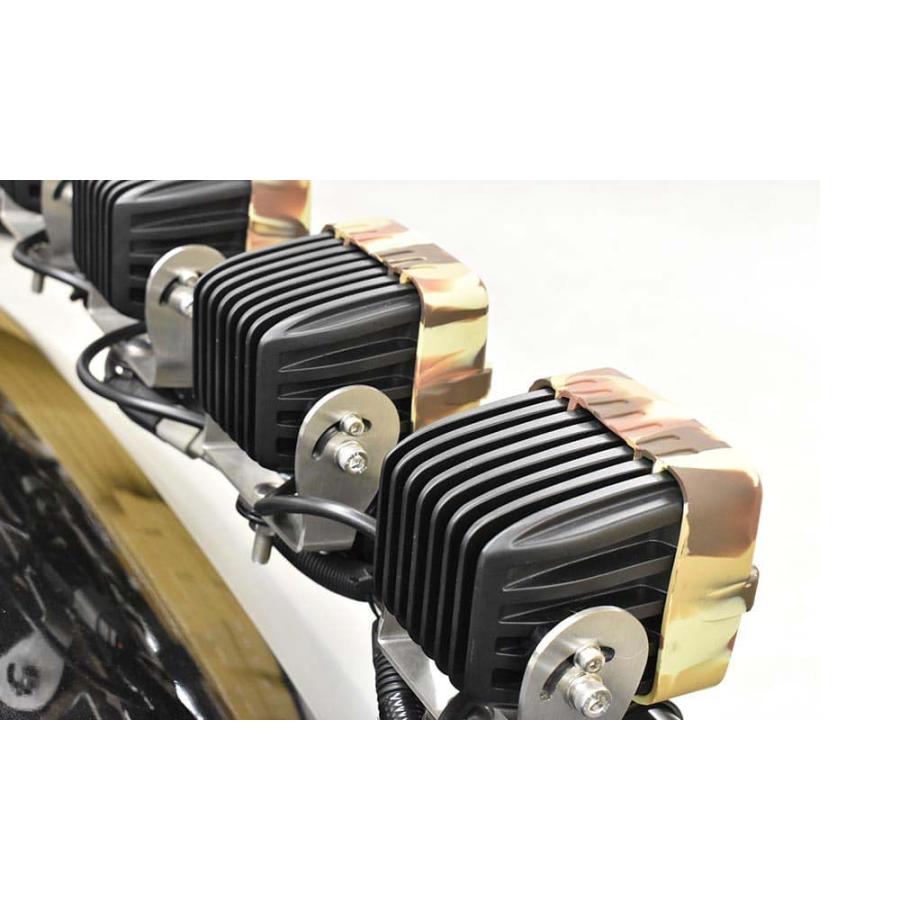HARD CARGO ハードカーゴ ワークライト 8個セット ブラック×ホワイトプリント HARDCARGO×IPFコラボモデル 北海道・離島は要確認の画像