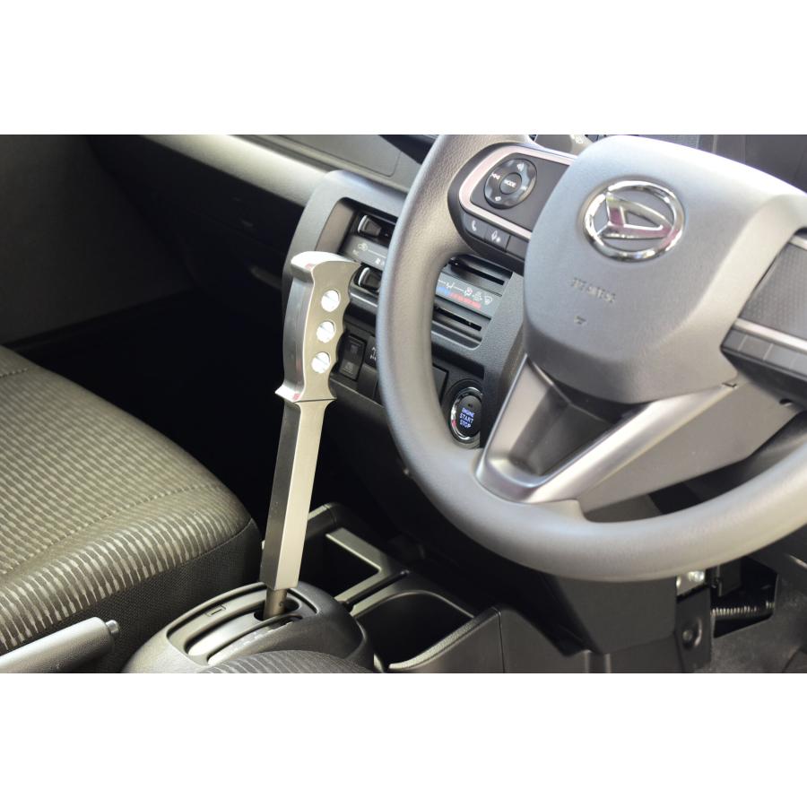 HARD CARGO ハードカーゴ CVT車用シフトノブ シルバー ハイゼット