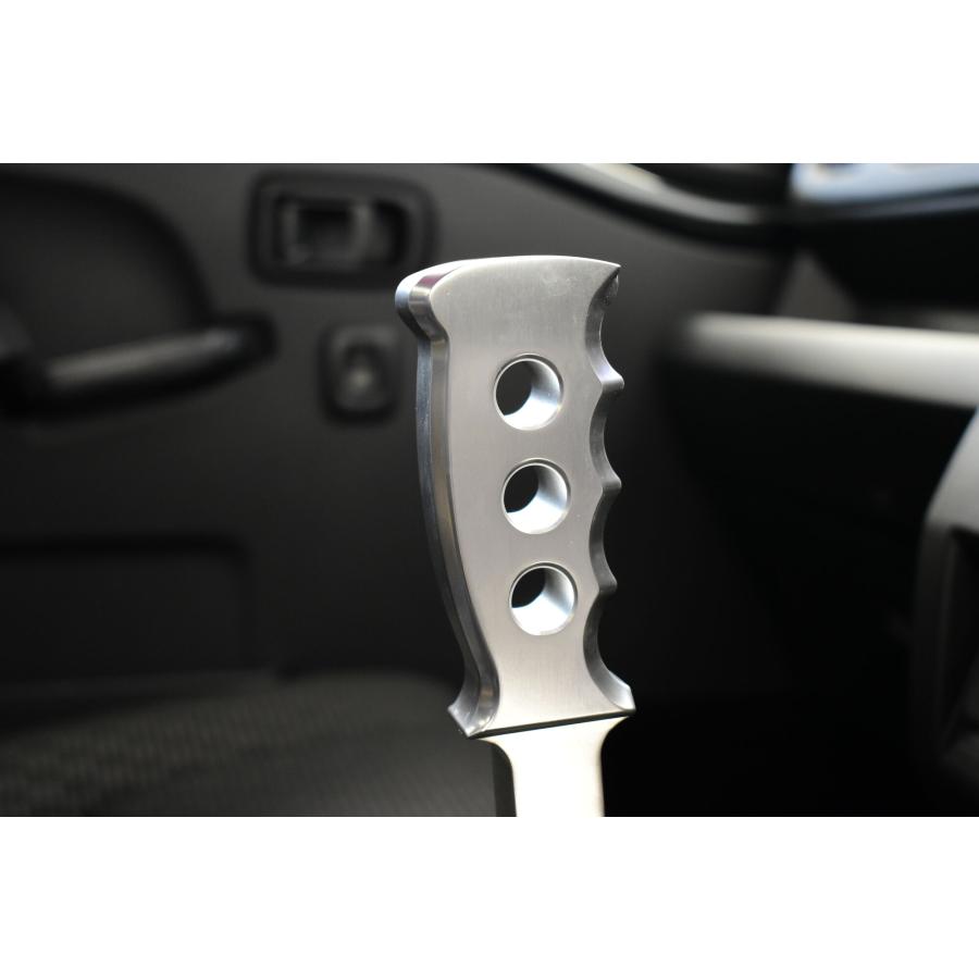 HARD CARGO（ハードカーゴ） CVT車用シフトノブ シルバー ハイゼット