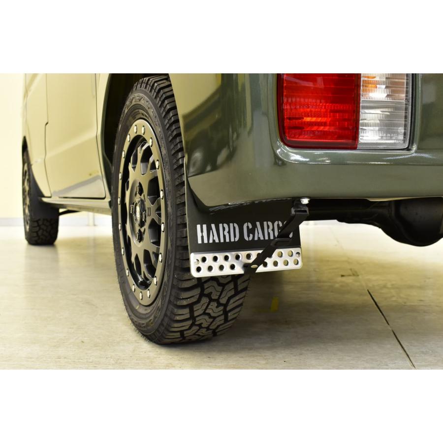 HARD CARGO（ハードカーゴ） マッドフラップ レッド×ブラック